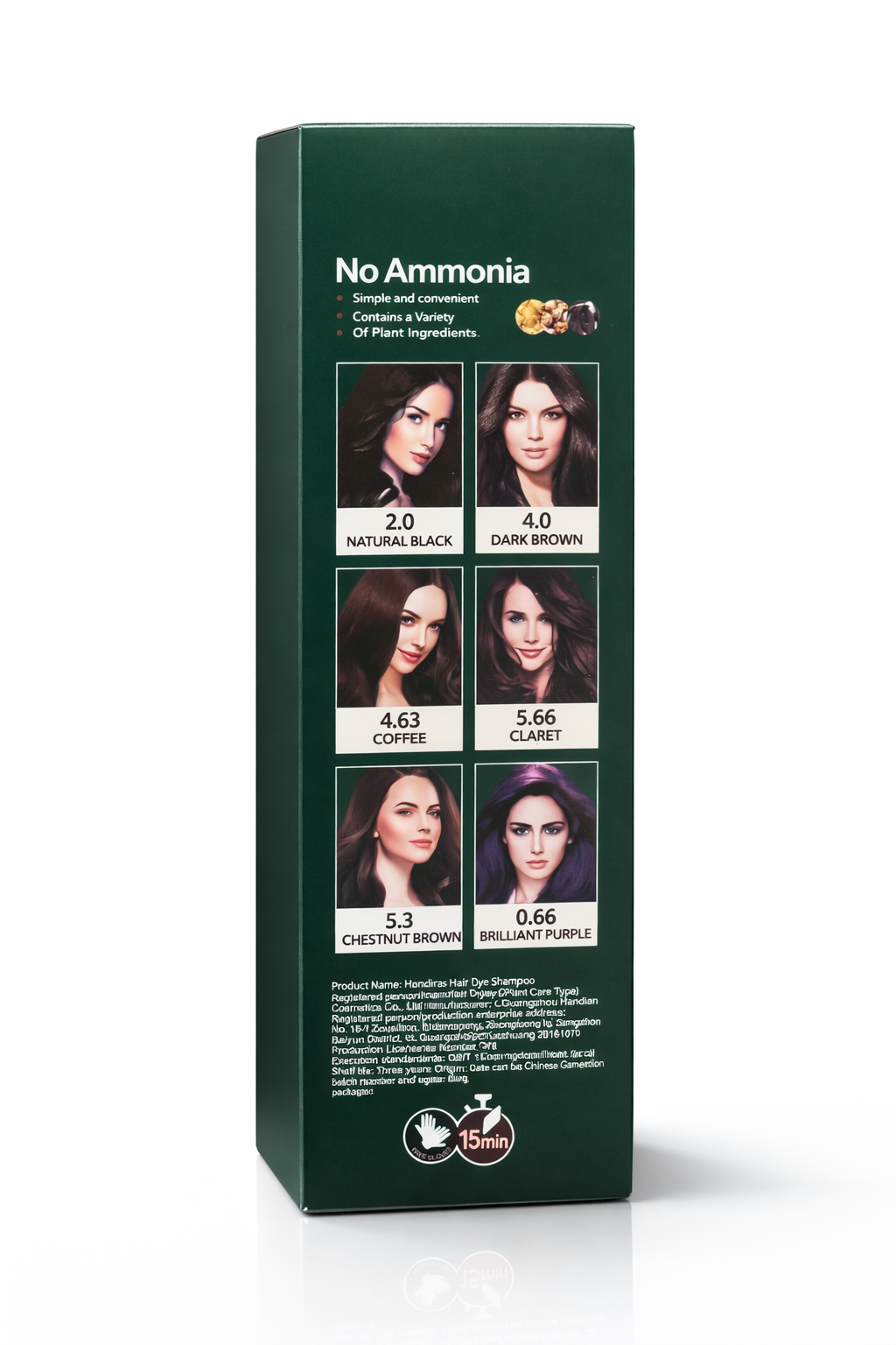 Apple Hair Color Shampoo Bottle 500ml